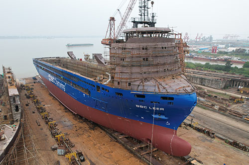 Sanfu launched the first 11000DWT MPV